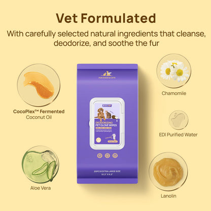 Furcare Pet Glove Wipes