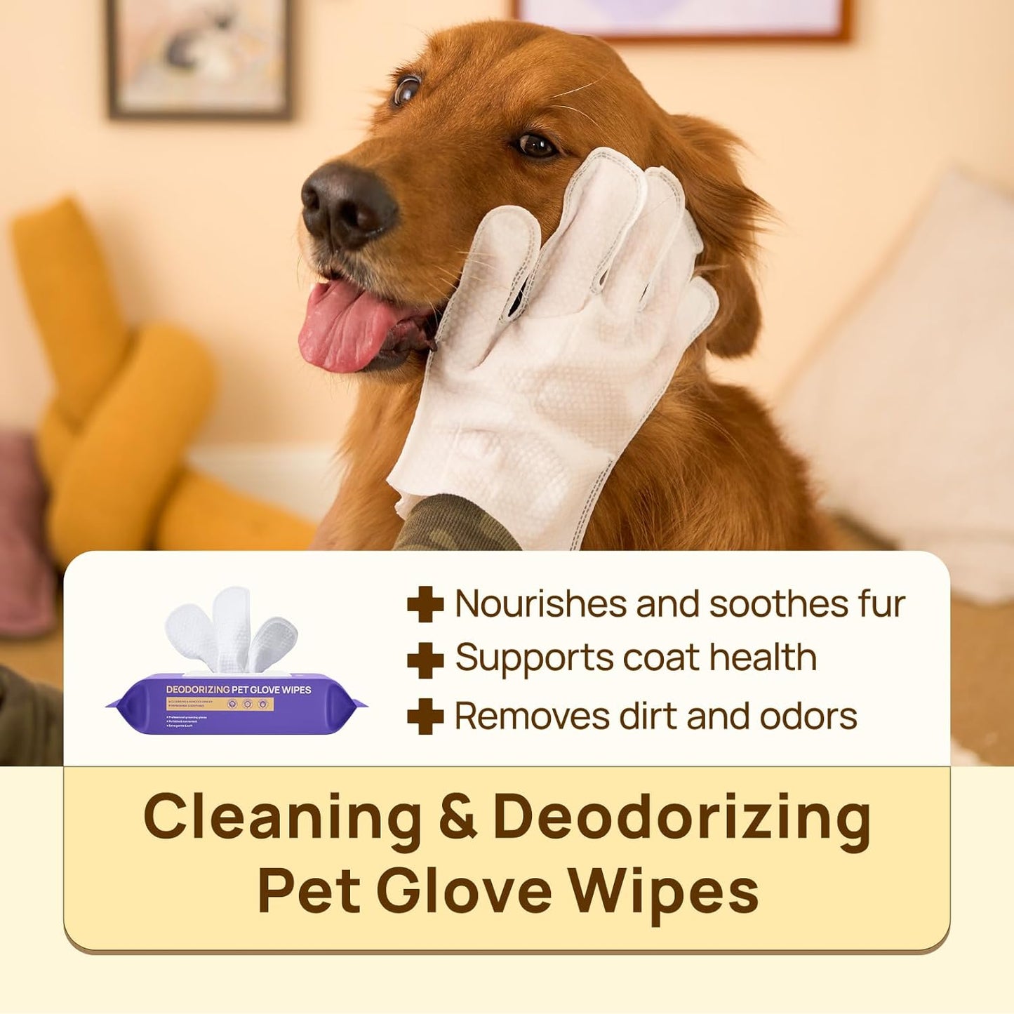 Furcare Pet Glove Wipes