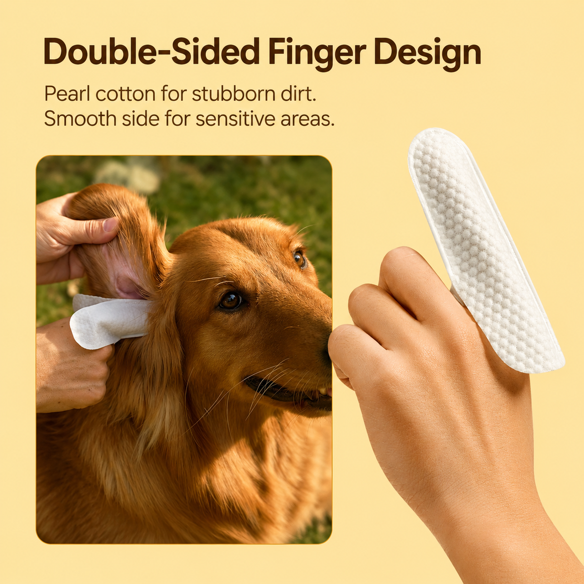 Furcare Ear Finger Wipes
